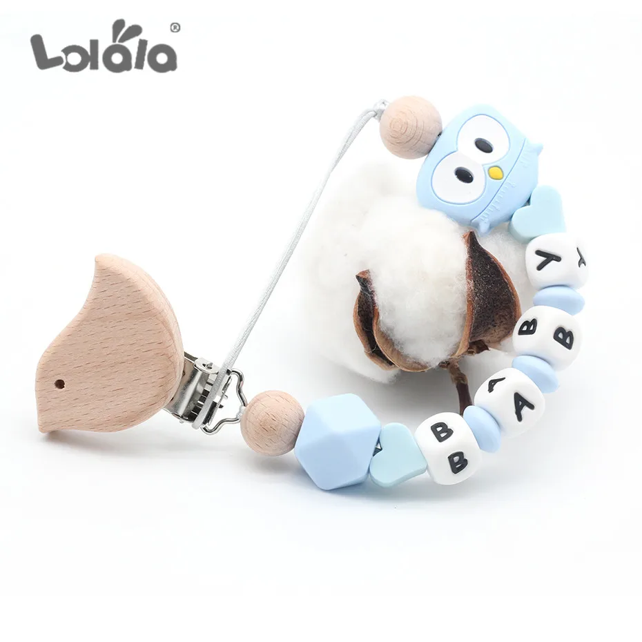 ALL TEATS,SIZES /& COLOURS PERSONALISED DUMMY PACIFIER SOOTHER MOUSE