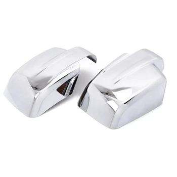 

For Jeep Patriot 2007-2017 Chrome Side Door Mirror Caps Cover Trim Car Accessories