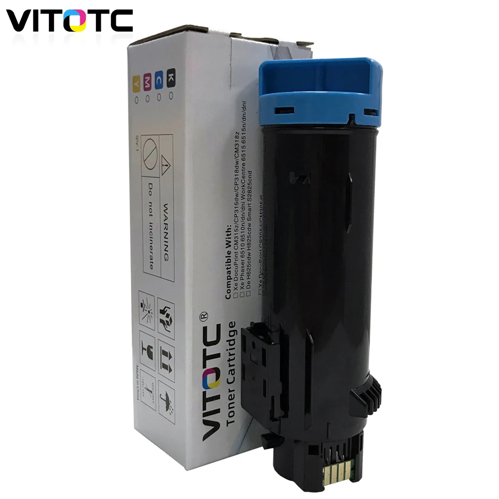 4 Color Toner Cartridge Compatible Xerox Phaser 6510 WorkCentre 6515 V N DN DNI Extra High Capacity toner cartridge replacement