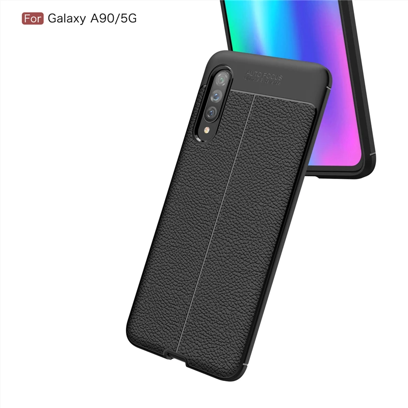 

For Samsung Galaxy A90 5G Case Rubber Soft Shell Bussiness Phone Case For Samsung Galaxy A90 5G Cover For Samsung Galaxy A90 5G