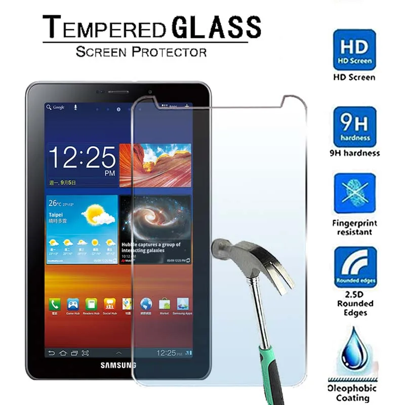 

For Samsung Galaxy Tab 7.7 P6800 -Premium Tablet 9H Tempered Glass Screen Protector Film Protector Guard Cover