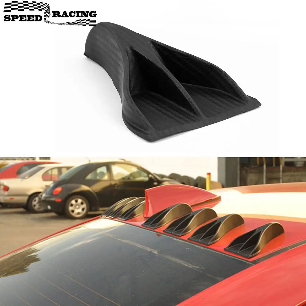 

1PC Universal Car Eagle Claw Shark Fins Diffuser Vortex Generator Body Antenna Fit for Roof Tail Spoiler Bumper