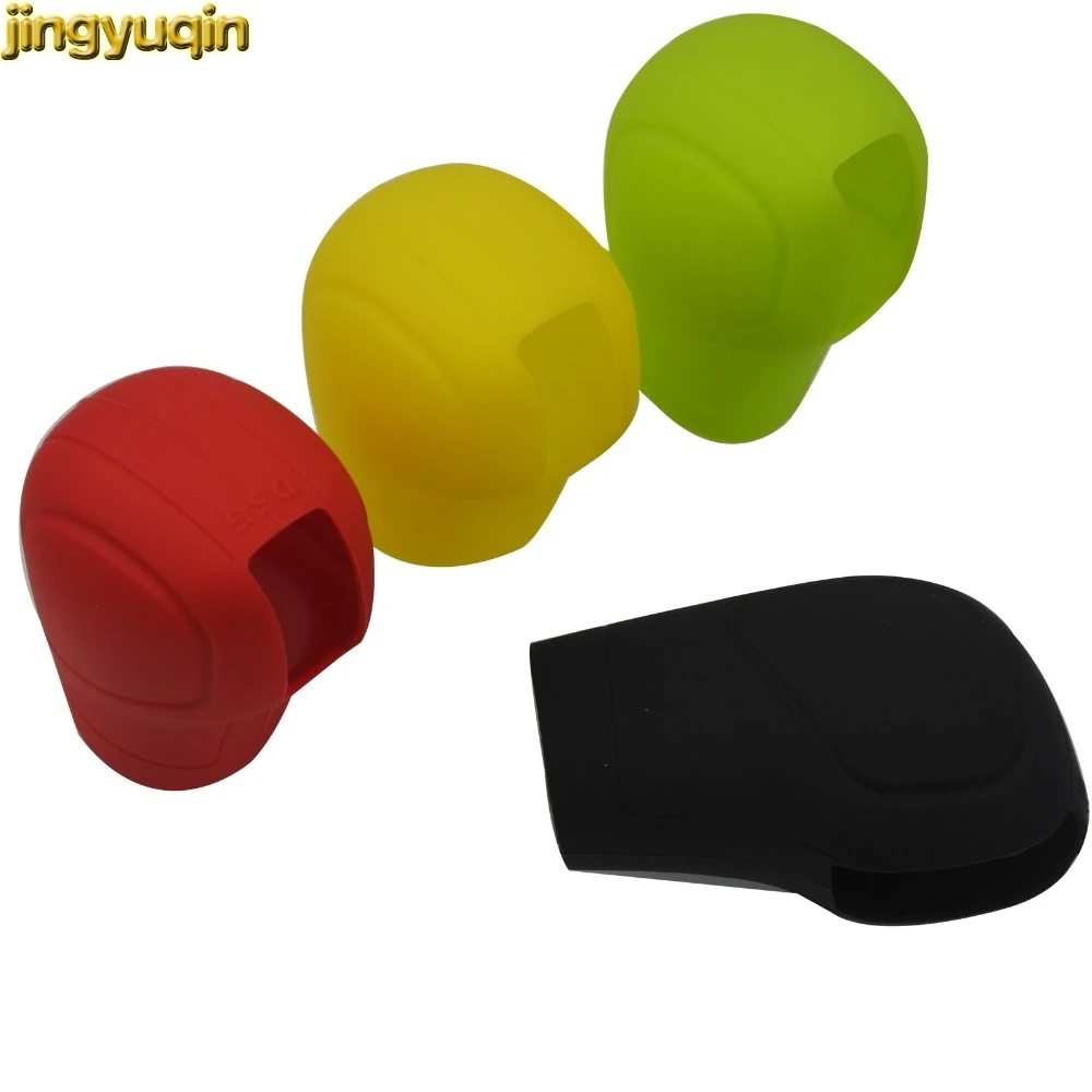 Jingyuqin Popular Universal Manual Car Silicone Gear Shift Collars Cover Handbrake Grips for Car