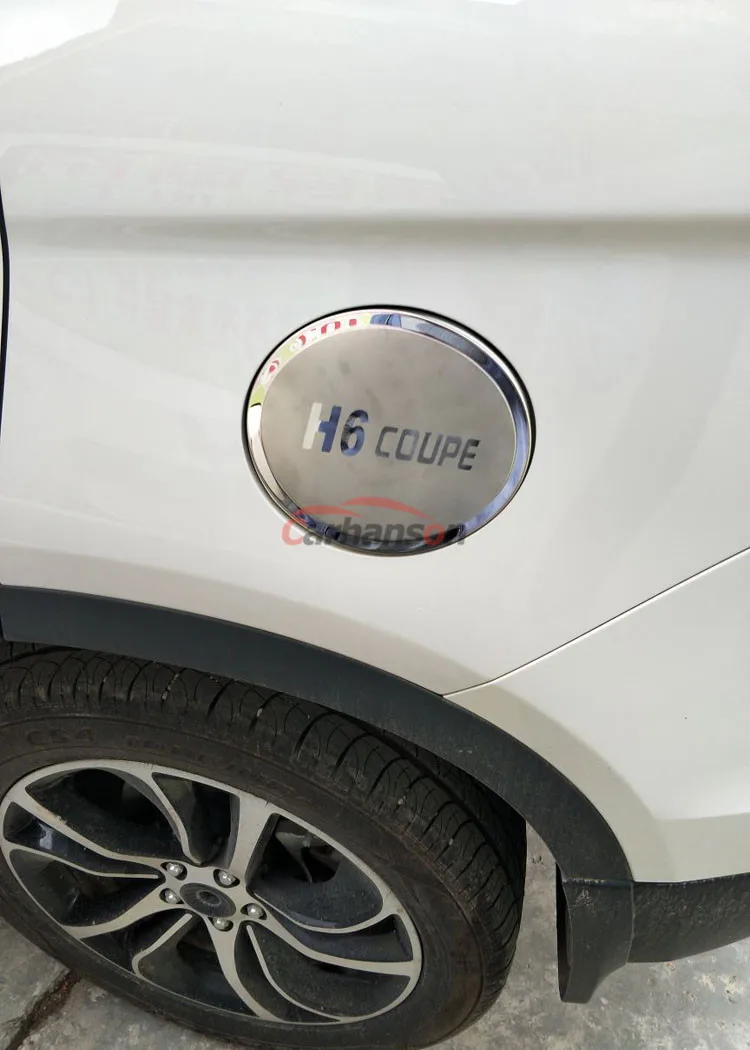 Авто аксессуары Стайлинг для Great Wall Haval Hover H6 Coupe нержавеющая сталь крышка бензобака автомобиля наклейка крышка топливного бака