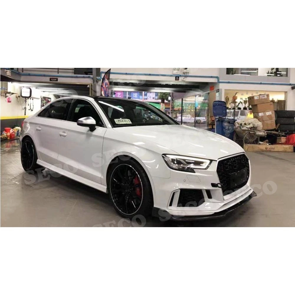 Карбоновый передний бампер спойлер для Audi A3 RS3 не A3 Стандартный S3