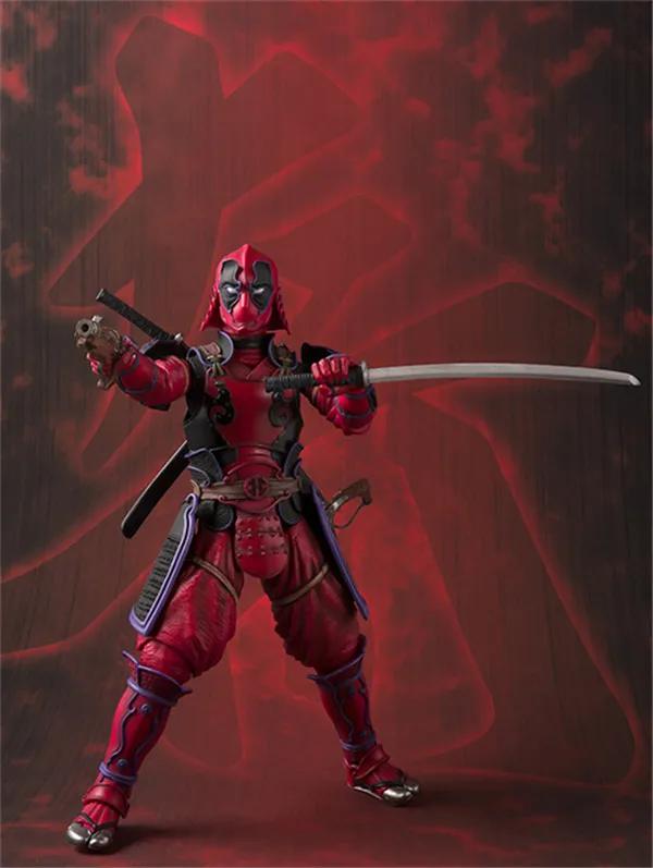 Marvel Kabuki Deadpool Action Figure Meisho Manga