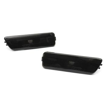 

1 Pair Black Bumper Side Marker Light For Volkswagen Golf Jetta MK4 1999-2005