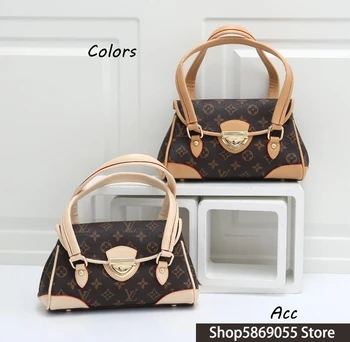 

Luxury Louis Vuitton LV- Leather Handbags Women Bags Designer Brand Women's Shoulder Bags Large Capacity Ladies Hand Bags L501