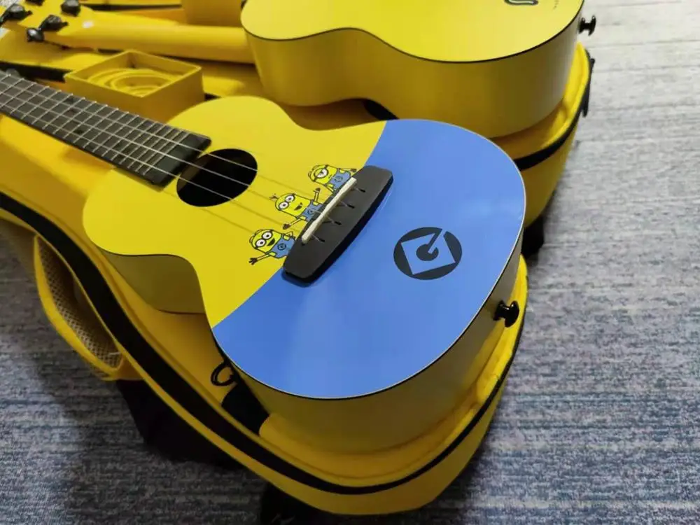 Enya Mahogany All Single Wooden Intelligent 23 Inch Little Yellow Man