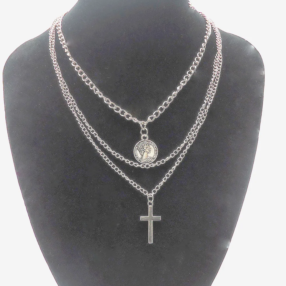 Fashion Silver Chains With Pendants 