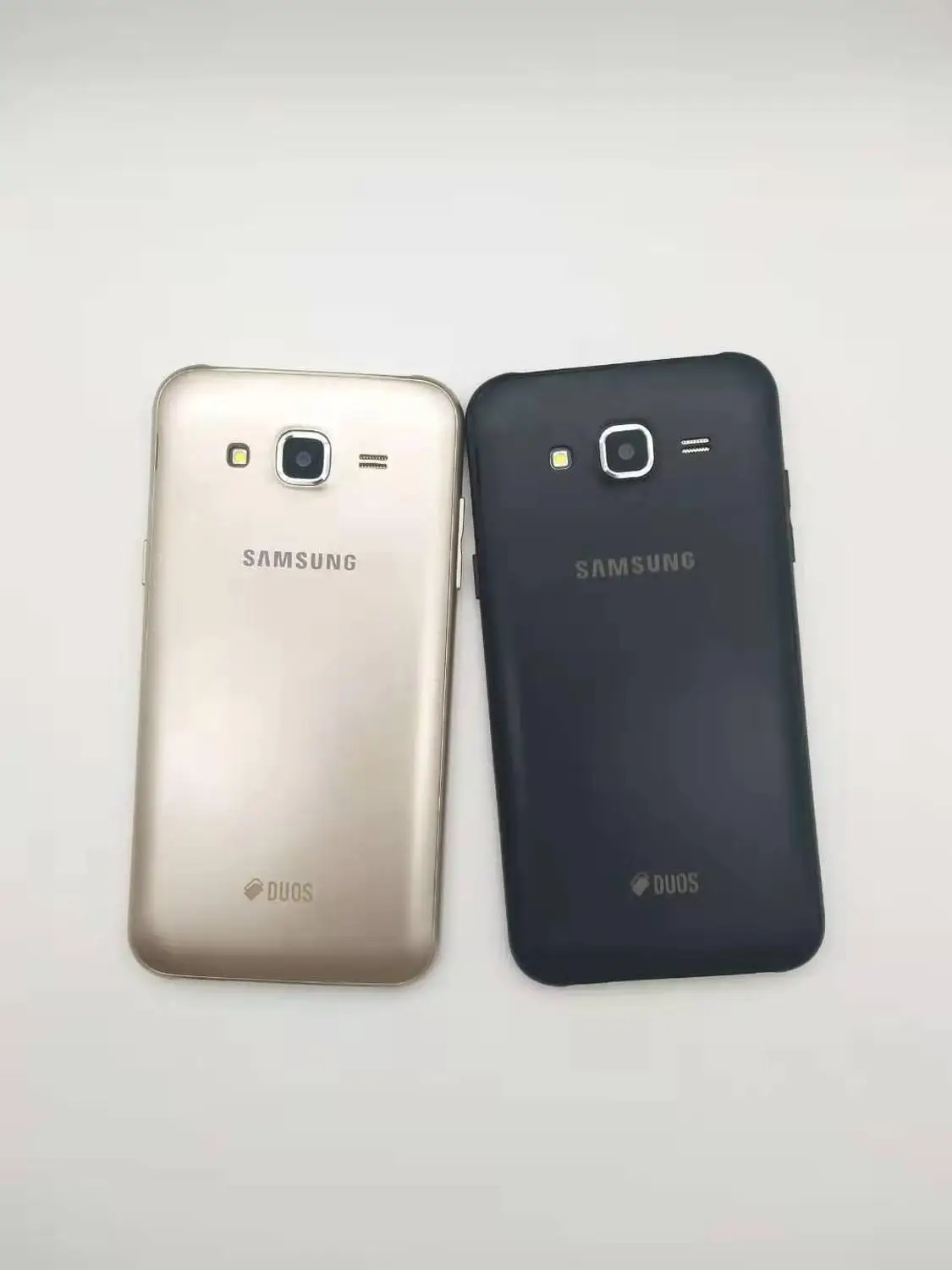 samsung Galaxy J5 J500F, две sim-карты, разблокированный мобильный телефон, 5,0 дюймов, ЖК-экран, четыре ядра, 1,5 ГБ ram, 16 ГБ rom, отремонтированный