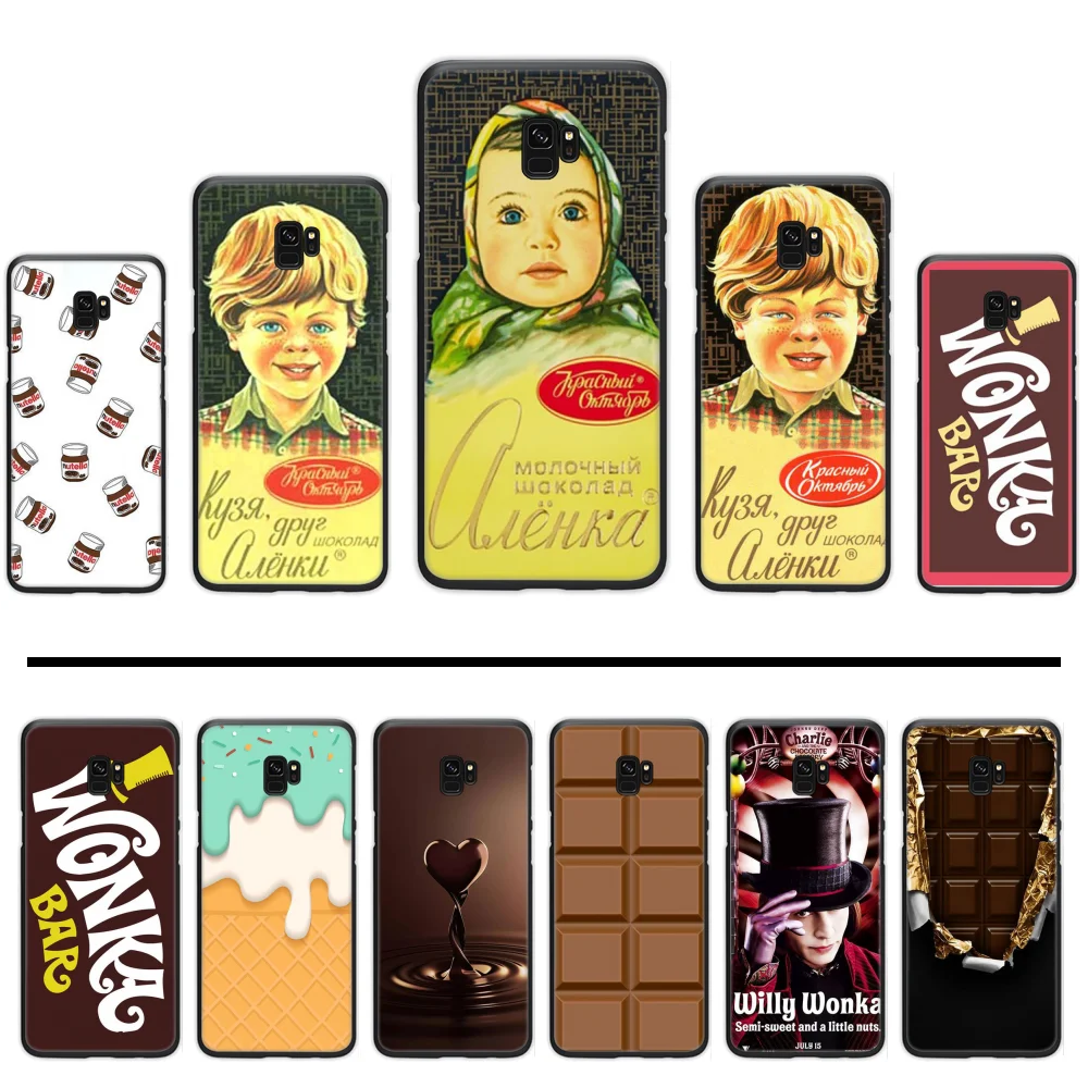 alenka bar wonka chocolate Luxury Unique Design Phone Cover For Samsung Galaxy S5 S6 S7 S8 S9 S10 S10e S20 edge plus lite | Мобильные