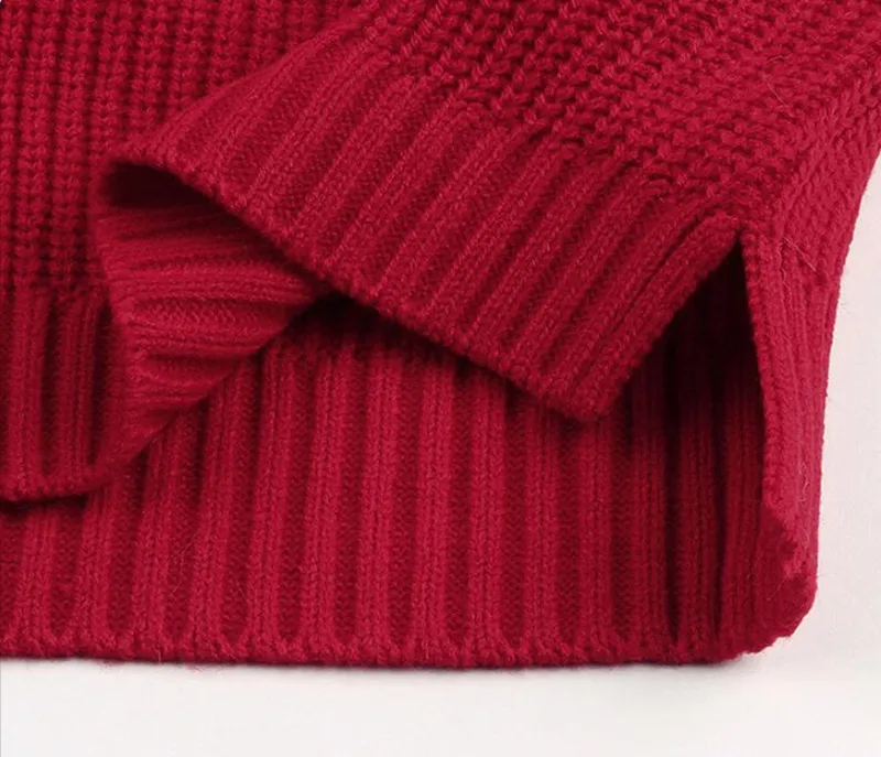 Г. Осенне-зимние детские свитера; Одежда для младенцев; пуловер в горошек с длинными рукавами для девочек; вязаный свитер для От 0 до 2 лет; топы для малышей