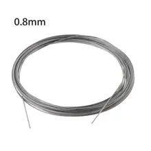 10 м 304 из нержавеющей стали трос мягкий рыболовный подъемный кабель 7 × 7 бельевая линия 35ED