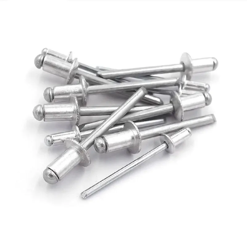 Rivets and Fasteners Rivets and Screws 10-50Pcs Pop Rivets Aluminium M2.4 M3.2 M4 M4.8 M5 M6 Dome Head Blind Rivets Steel Shank Mandrel Exhaust