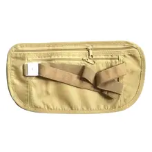 Невидимые поясные сумки для паспорта, денег, поясная сумка, скрытая безопасность, легкий водонепроницаемый кошелек для бега, велоспорта, пешего туризма