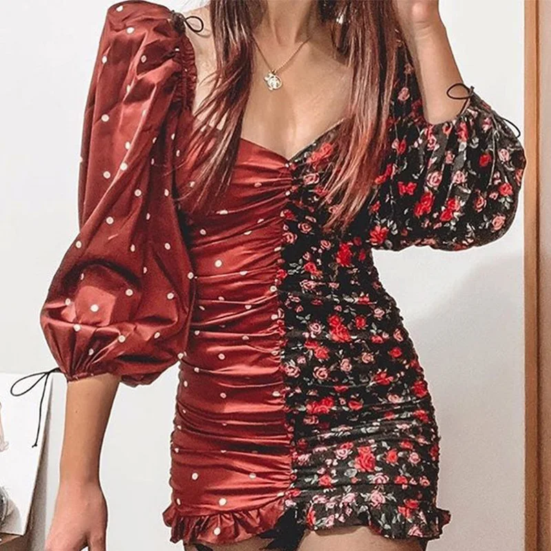 shirred beach dress