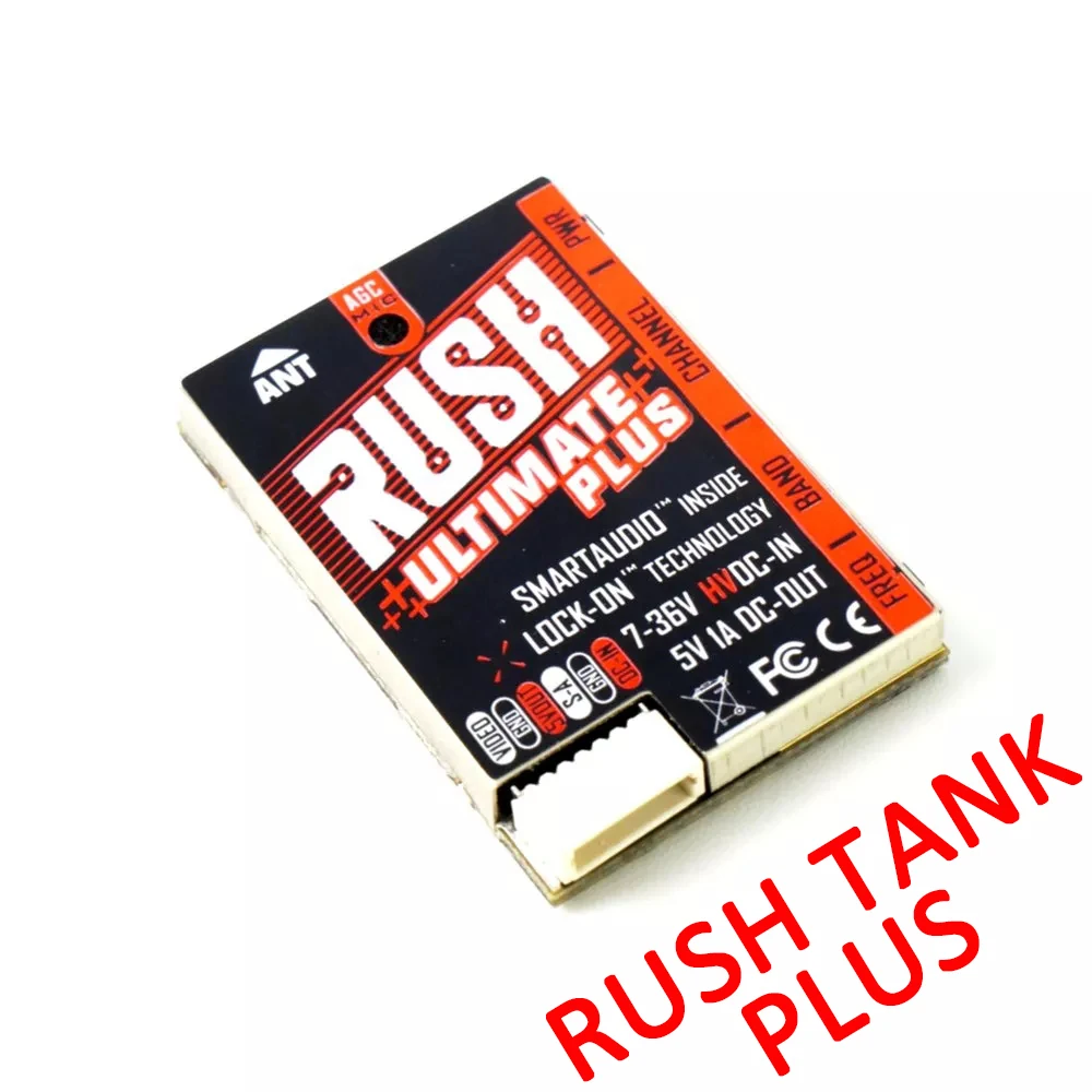 RUSH TANK PLUS 5 8 ГГц 48CH Smart Audio 0/25/200/500/800 МВт переключаемый передатчик FPV VTX встроенный