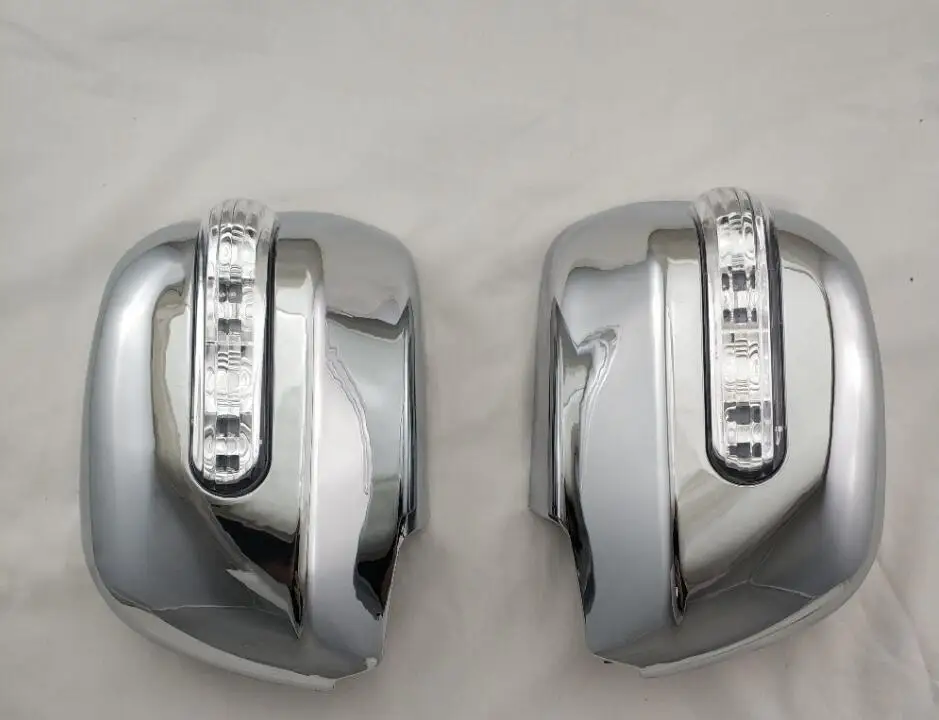 

for Toyota Highlander kluger 1998-2003/Alphard 1998-2003 Novel style 2PCS ABS Chrome plated door mirror covers with Le'd