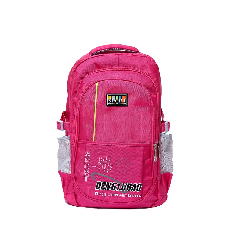 

2018 New Style Fashion Color Backpack Outdoor Backpack Large Capacity Multi-functional Solid Color Student Backpack