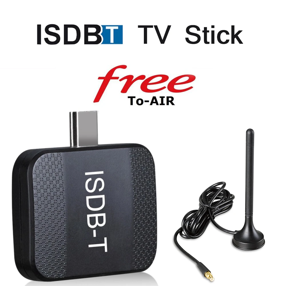 Brasil Peru ISDB-T тюнер для ТВ-палки Micro USB TDT цифровой ТВ-приёмопередатчик HD Android Phone Tablet