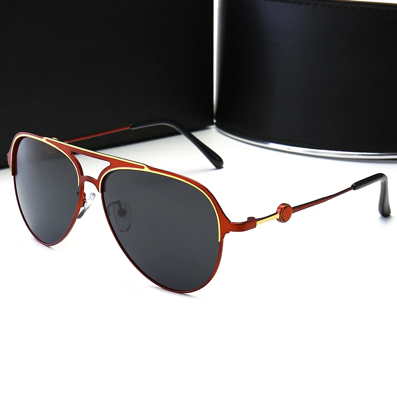 Driving Glasses Polarized Sunglasses Women For ARMANi Sun Glasses Case - Название цвета: E Style