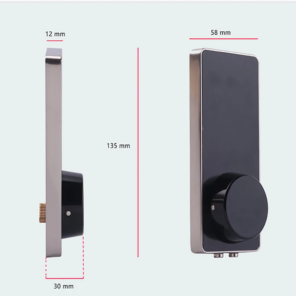 Easy Install Password Touch Panel Real Time Smart Electronic Entry Bluetooth Monitoring APP Keyless Mobile Phone Door Lock