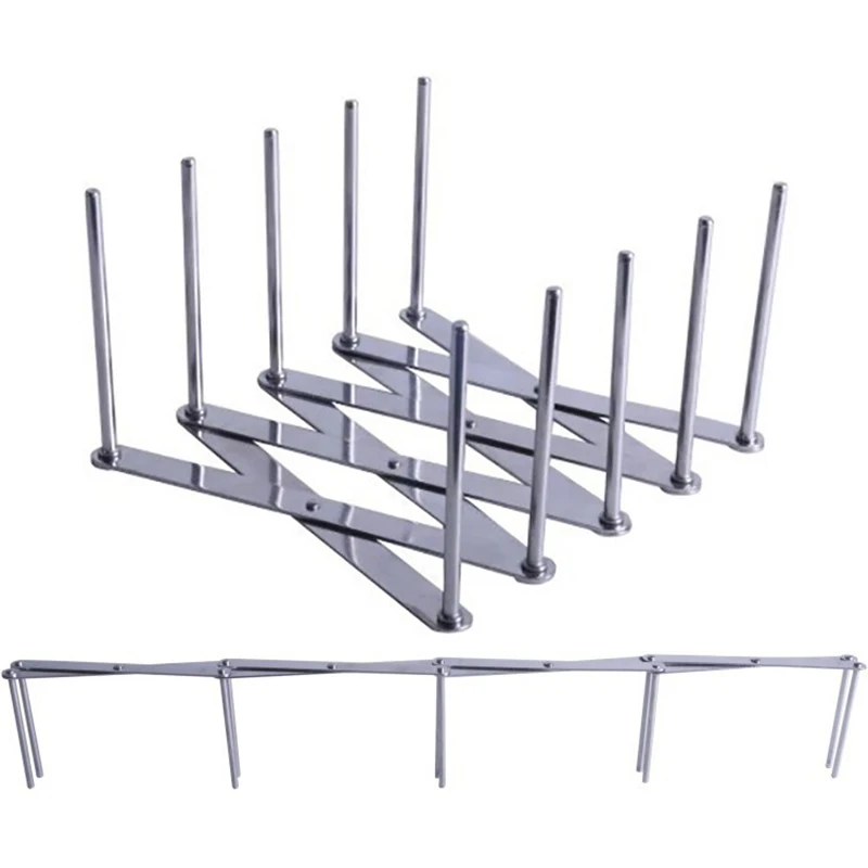 Stainlesssteelretractablelidsupportmultifunctionsteamerrackpan