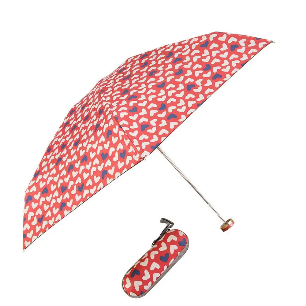 Неавтоматический компактный Анти-УФ Дождь Солнце Ветрозащитный зонты для женщин Дамская мода Анти-УФ складной детский зонтик CD - Цвет: B