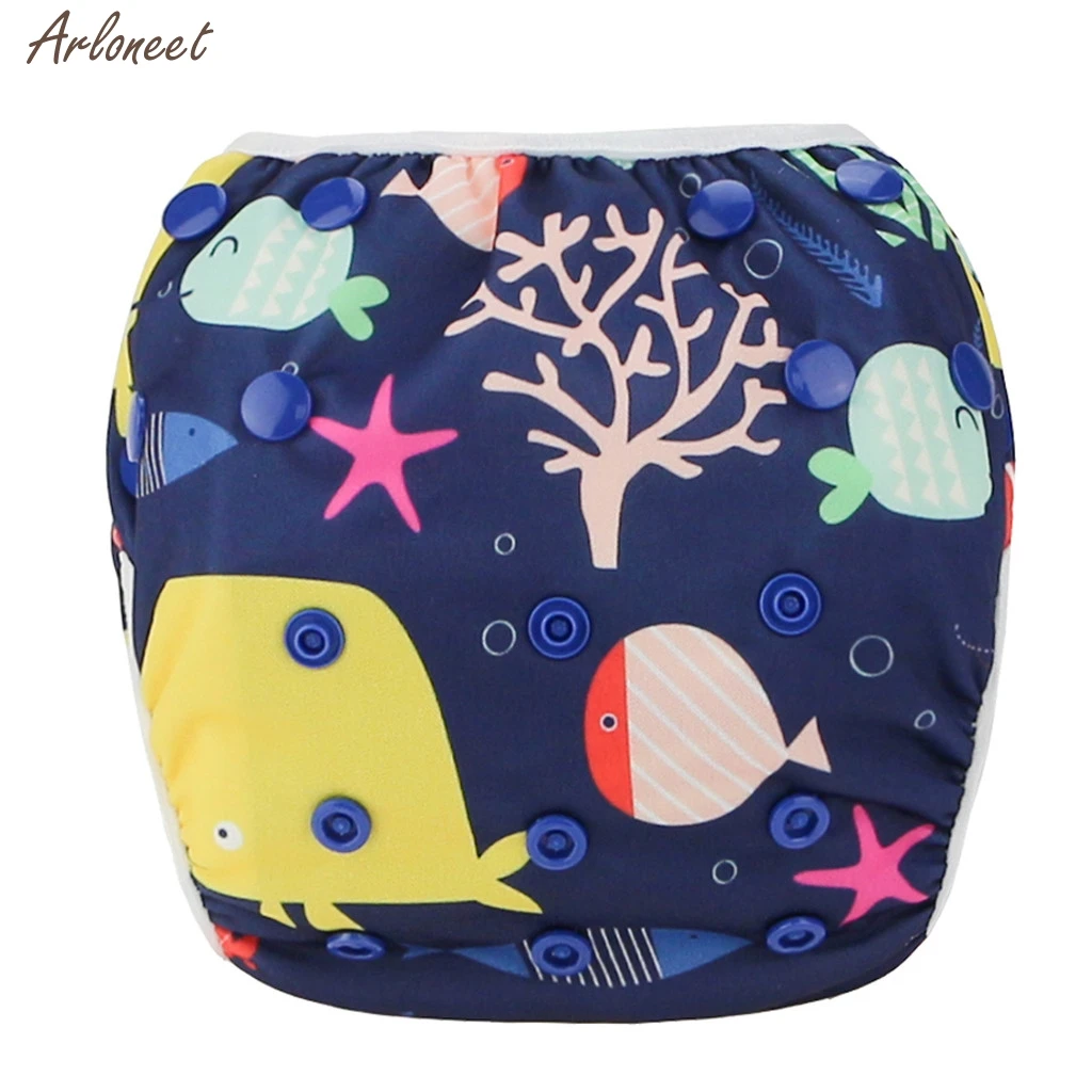 Swim Diapers Toddler Baby Boy Girl Swim Diapers Reuseable Adjustable for Baby Swimming Lesson Summer Pants High Quality