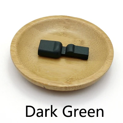 Dark Green Meetee 25/50 шт. 14X17 мм Цветной Пластик Весна хвост Зажим Туфли с ремешком и пряжкой регулируемая застежка фиксаторы уход за кожей лица маска замок для шнура DIY Швейные аксессуары - Цвет: Dark Green
