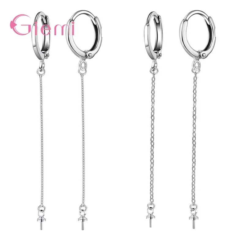 

Серьги женские из серебра 925 пробы, фурнитура для ювелирных изделий