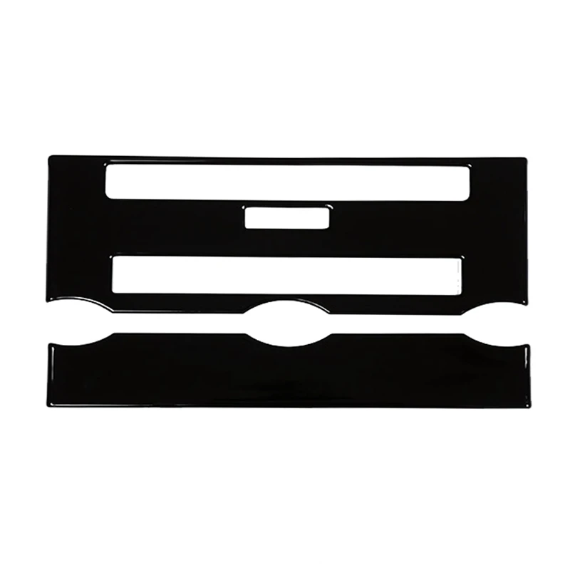 Black ABS Central Control CD Air Conditioning Panel for Land Rover Range Rover Sport 2012-2013 Car Accessories