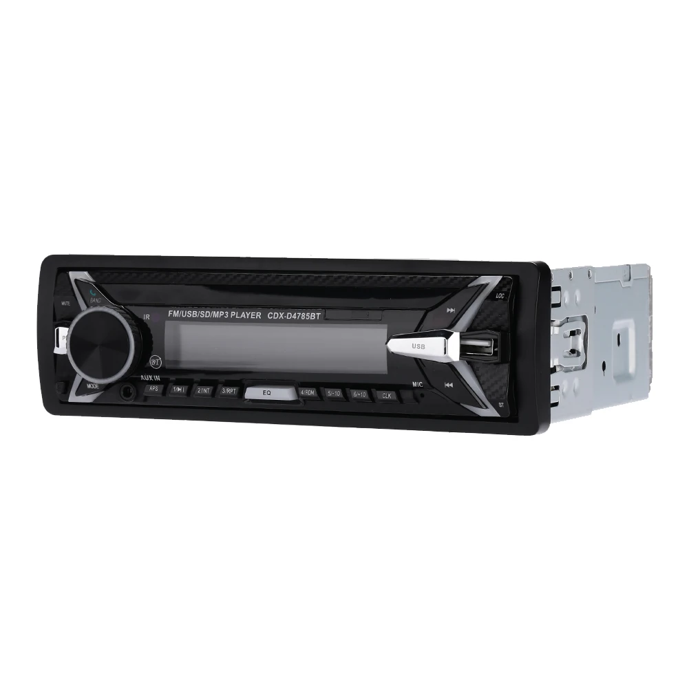 Автомобильный MP3-плеер Автомобильный mp3 Смарт авто аудио Bluetooth Музыка красочный эффект освещения съемный экран премиум класса