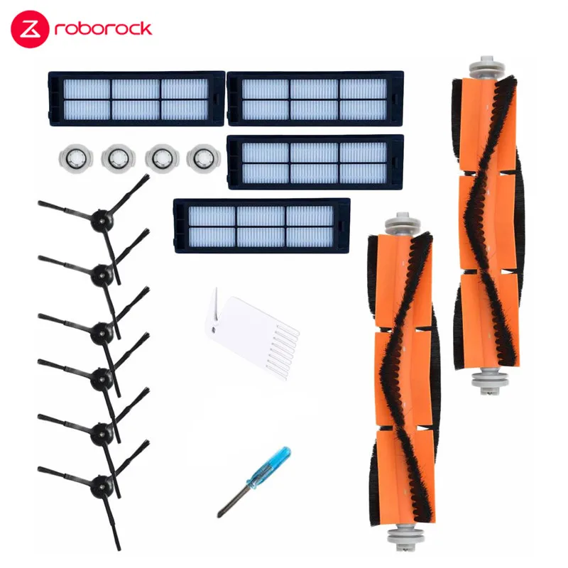 18 шт. Mi Roborock пылесос аксессуары для замены для Mi Roborock S50 S51 S55 Запчасти для пылесоса