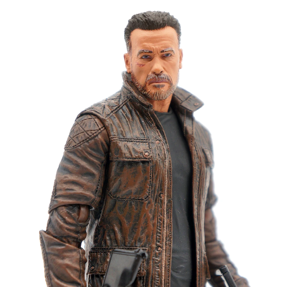 NECA Терминатор Темный Fate T-800 Сары Коннор ПВХ фигурка Модель Коллекция игрушек кукла подарок с оригинальной коробкой