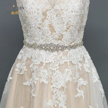 TOPQUEEN S351 Роскошные хрустальные свадебные ленты ручной работы со стразами и жемчугом пояс невесты горный хрусталь пояс Свадебные ремни для женщин