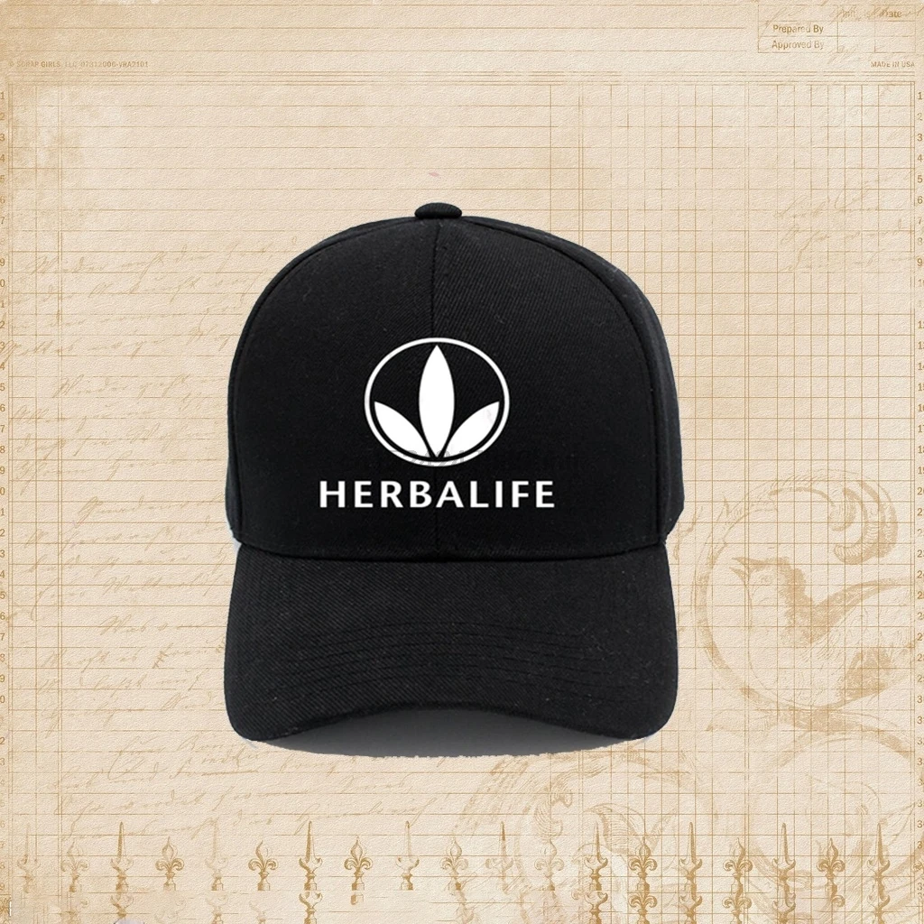 Herbalife питание печати шапка-Кепка унисекс хлопок шляпа Регулируемая бейсбольная кепка спорт