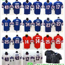 Мужские рубашки Buffalo Josh Allen Tremaine Edmunds Tre'Davious White LeSean McCoy Vapor Untouchable Limited