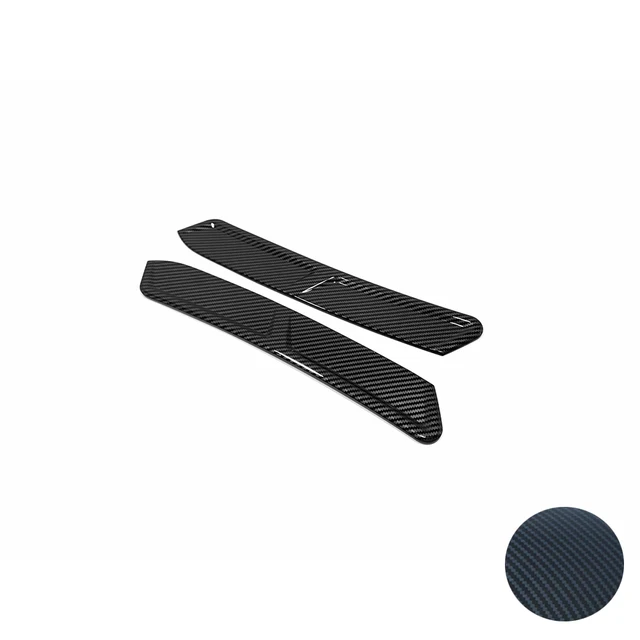 For Hyundai Tucson L NX4 2021 2022 Car Front Rear Wheel Eyebrow Trims Side Body Shape Garnish Cover Exterior Decor Accessories Carbon Front