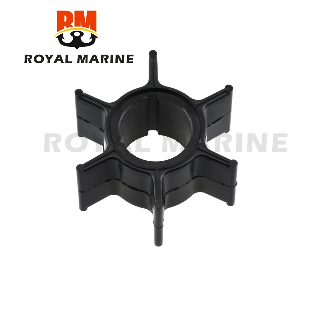 345-65021 Water Pump Impeller For Tohatsu & for Mercury 25/30/40HP 345-65021-0 18-8923 Rubber Black Diameter 4.4cm 6 Blade outboard engine parts marine water pump boat motor parts water pump impeller kit
