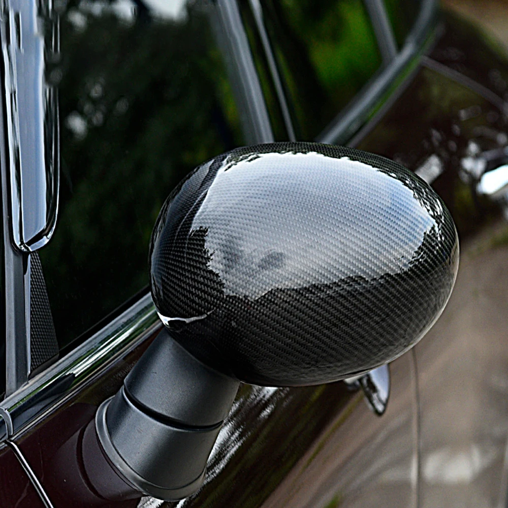 Carbon Fiber Rearview Mirror Cover For MINI Cooper S replacement model