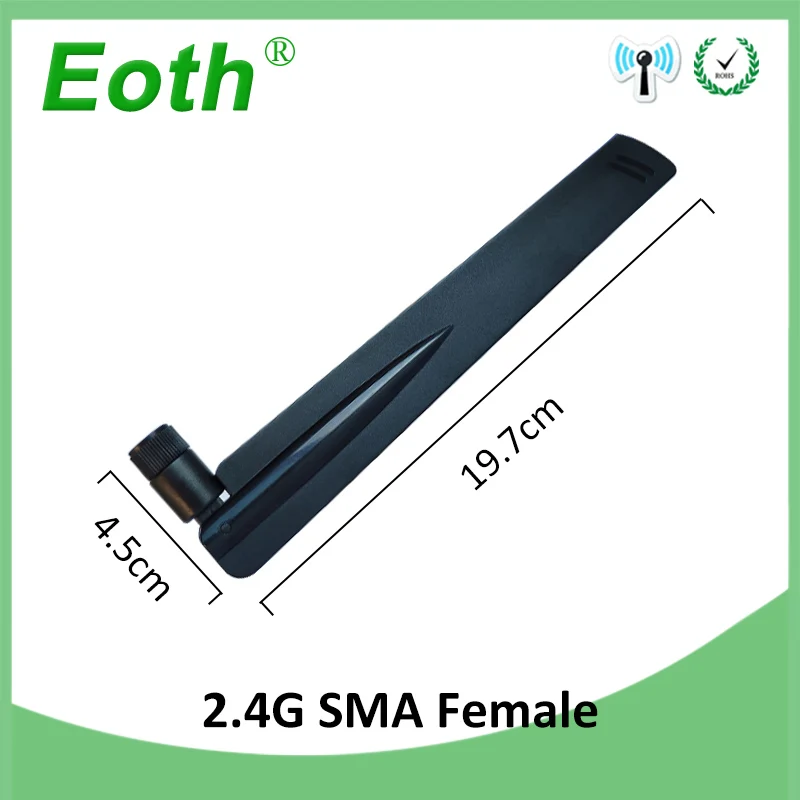 2,4 ГГц wifi антенна настоящая 8dBi антенна RP-SMA разъем antena 2,4 ГГц антенна wi fi 2,4 г антенны wi-fi антенны беспроводной маршрутизатор