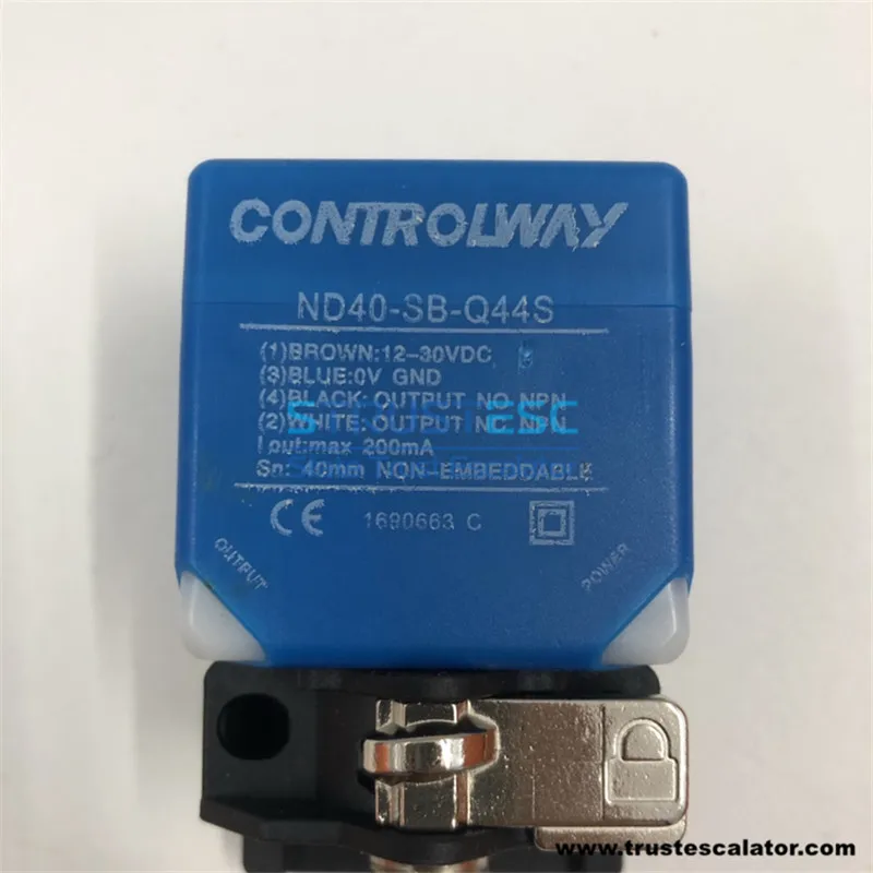 Controlway Inductive Sensor ND40-SA-Q44S ND40-SB-Q44S BD20-SA-Q44S BD20-SB-Q44S ND65-SA-Q80S ND65-SB-Q80S Use for Escalator