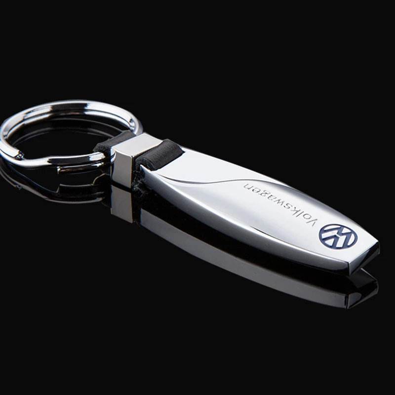 

Creative Water Drop Shape Pendant Volkswagen Car Sign Metal Key Ring Men Waist Hanging Personalized Gift Accessories Keychain
