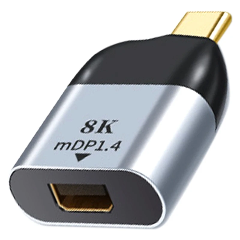 Переходник с порта USB Type-C на Mini DP конвертер дисплея Thunderbolt 3 8K 4K 60Hz MDP для iPad Pro 2020 |