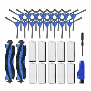 

Side Brushes Roller Brush HEPA Filters for Conga 1090 Robot Vacuum Cleaner Accessories