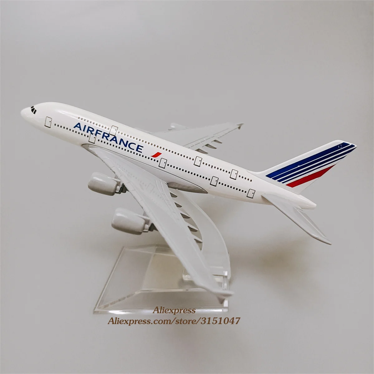 Модель самолета из металлического сплава Air France Airlines A380 модель авиационного