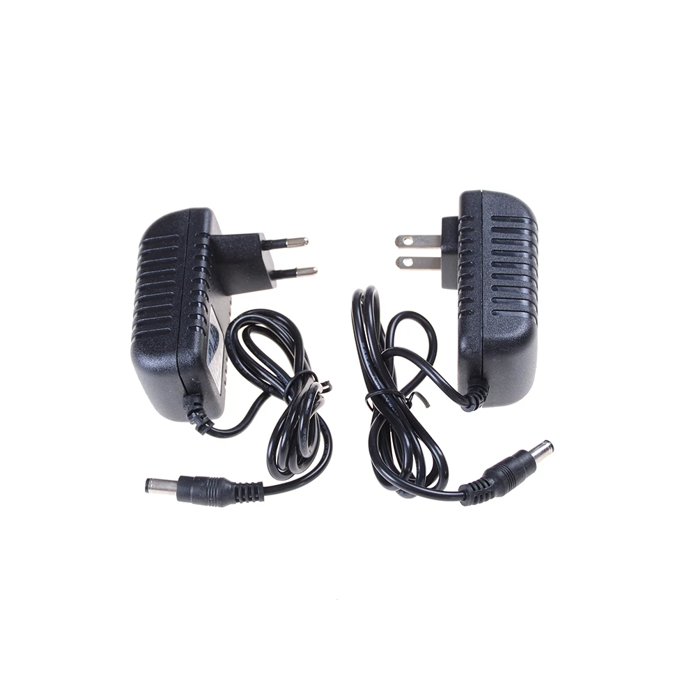 Новый 12V2A AC 100V-240 адаптер конвертер DC 12V 2A 2000mA Питание ЕС/штепсельная вилка