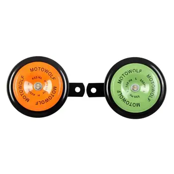 

One Pair 12V Motorcycle Snail Tweeter Audio Horn Car Multi-tone Stereo Amplified Speaker Universal Car Electrombile Speaker